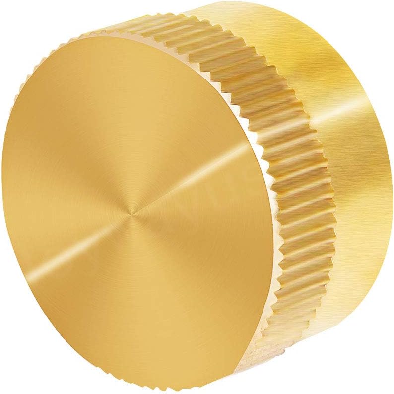 Solid Brass Refill Propane Bottle Cap Universal for All 1 LB Gas Tank Cylinder Sealed Protect Cap(Pack of 12) V1258-DP02-C-468