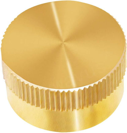 Solid Brass Refill Propane Bottle Cap Universal for All 1 LB Gas Tank Cylinder Sealed Protect Cap(Pack of 12) V1258-DP02-C-468