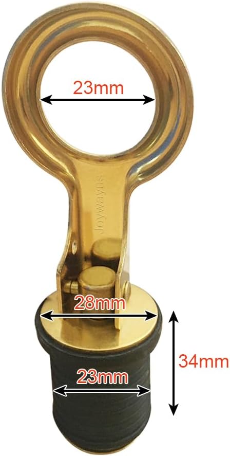 Rubber Drain Plug Snap Handle V1258-DP02-C-477