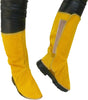 Leather Welding Shoes Covers Foot Protective Splatter Heat Insulation Anti Spark V1258-DP02-C-486