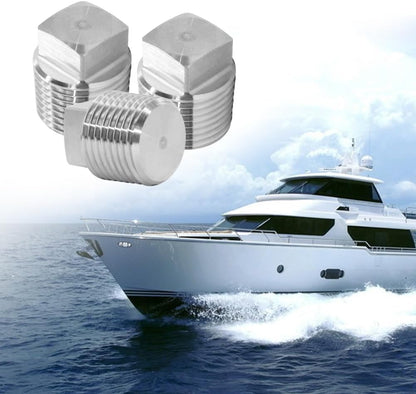 NPT Stainless Steel Boat Plugs V1258-DP02-C-493