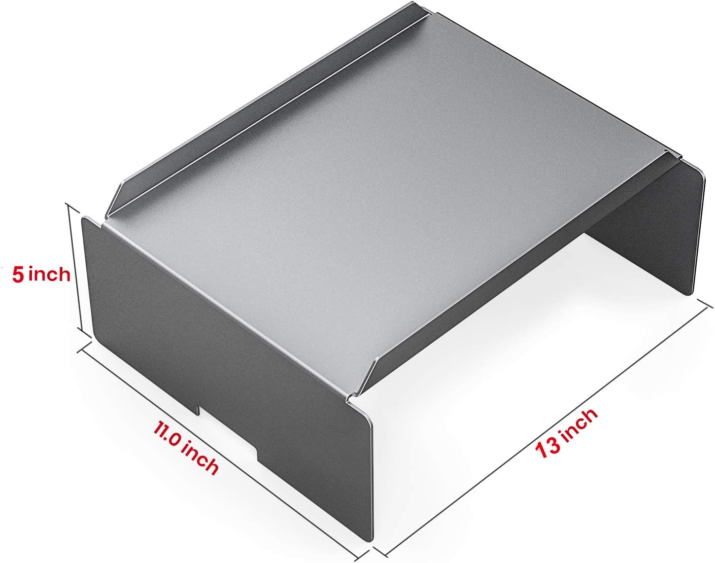 Heavy Duty Steel Heat Baffle Diffuser Replacement Part for Traeger, Camp Chef and Most Other Brand Pellet V1258-DP02-C-510