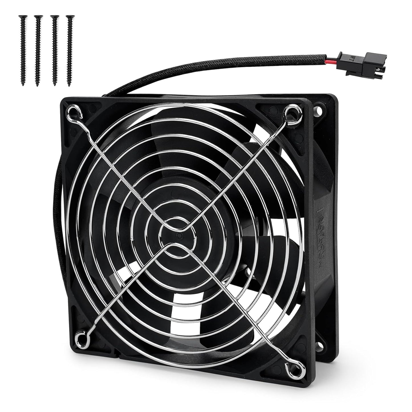 Fan Kit Compatible with Masterbuilt Gravity Series 560/800/1050 Digital Charcoal Grill & Smoker, Replacement V1258-DP02-C-514
