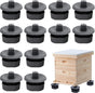 3 Sets/12Pcs Beehive Stands- Sturdy Beehive Feet Stands- Beehive Base Beekeeping Hive Support Tools for V1258-DP02-C-536