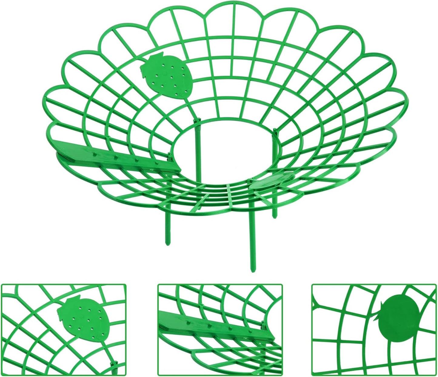 15Pack Strawberry Supports - Strawberry Plant Support Stand Strawberry Growing Racks Protector Strawberry V1258-DP02-C-548