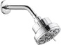 Shower Arm 10 in Bundle with 9 Mode Filtered Shower Head, Chrome V1258-DP02-C-568