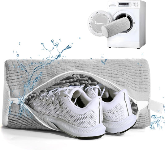 Shoe Washing Machine Bag,Shoe Laundry Bags for Sneakers, Reusable Shoe Cleaning Bag for All Shoe Sizes V1258-DP02-C-577