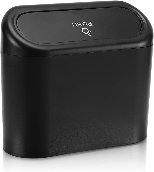 Car Trash Can with Lid + Mini Car Garbage Bags for Auto Trash Bin V1258-DP02-C-589