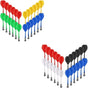 24 pcs +24 pcs Magnetic Darts Bundle, Safe Plastic Darts Replacement Dart for Magnet Dartboard V1258-DP02-C-591