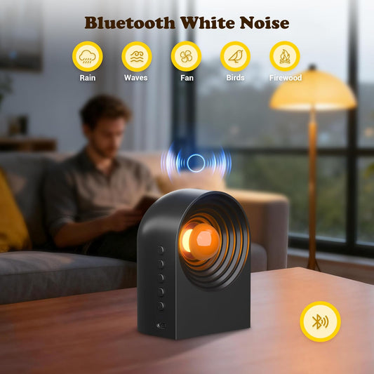 Cute Capybara Night Light and White Noise Sound Machine with Bluetooth Functionality for Bedroom Living Room V1258-DP02-C-595