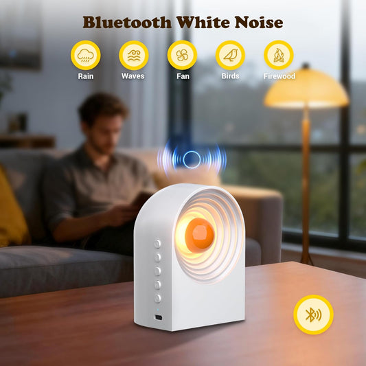 Cute Capybara Night Light and White Noise Sound Machine with Bluetooth Functionality for Bedroom Living Room V1258-DP02-C-596