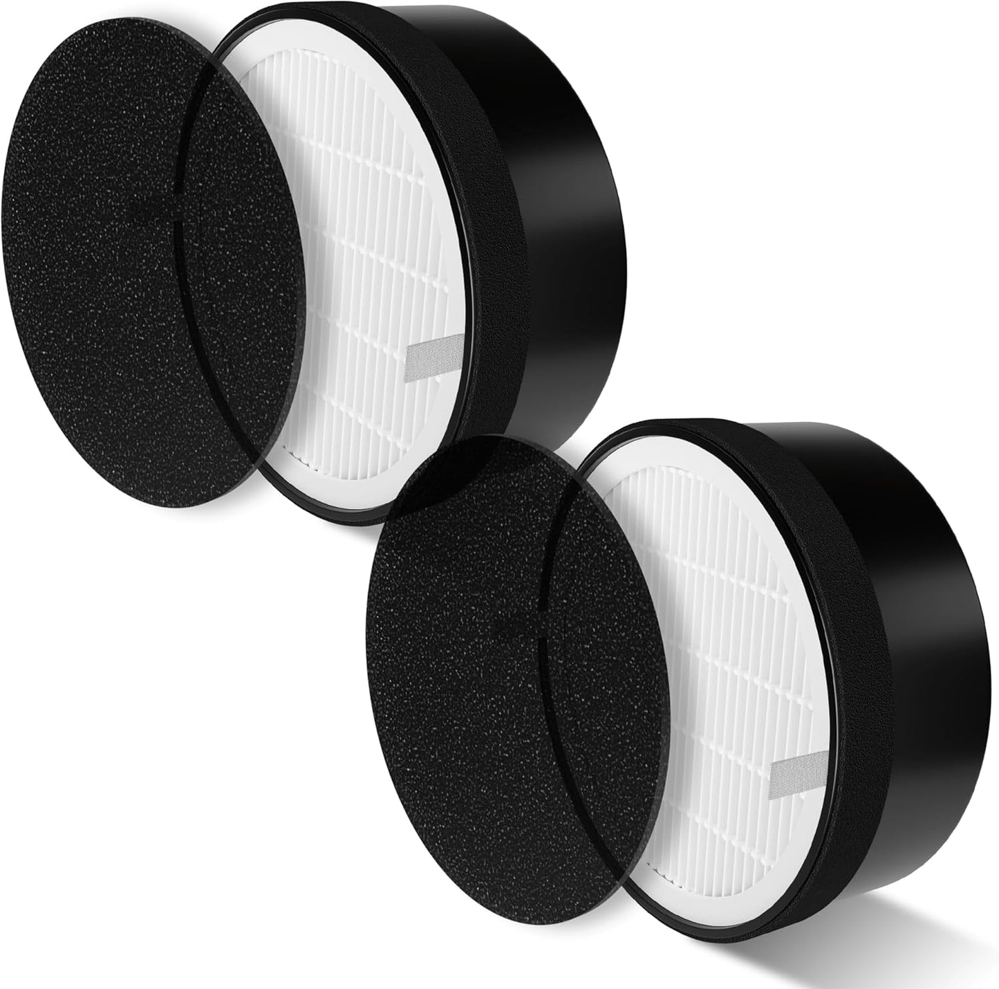 LV-H132 Replacement Filter Compatible with LEVOIT LV-H132 Air Puifier, 3-in-1 H13 Grade True HEPA V1258-DP02-C-606