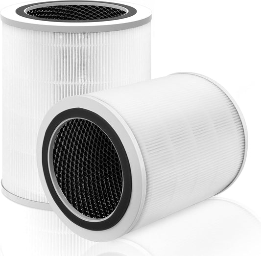 Core 400S Replacement Filter for LEVOIT Core 400S and Core 400S-P Smart WiFi Air Purifier, 3-in-1 H13 True V1258-DP02-C-610