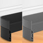 39 Inch Door Draft Stopper 2 Pack Black & Gray V1258-DP02-C-617