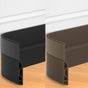 39 Inch Door Draft Stopper 2 Pack Black & Brown V1258-DP02-C-619