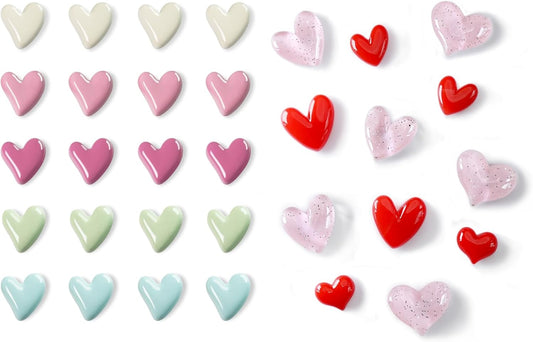 Fridge Magnets Cute Refrigerator Magnets, Colorful Heart Magnets for Whiteboard Cabinet Locker, Love V1258-DP02-C-62