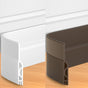 39 Inch Door Draft Stopper 2 Pack White & Brown V1258-DP02-C-622