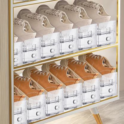 Shoe Slots Organizer for Closet,12PACK Shoe Stacker Shoe Rack Organizer for Closet Space Saver Storage Shoe V1258-DP02-C-624