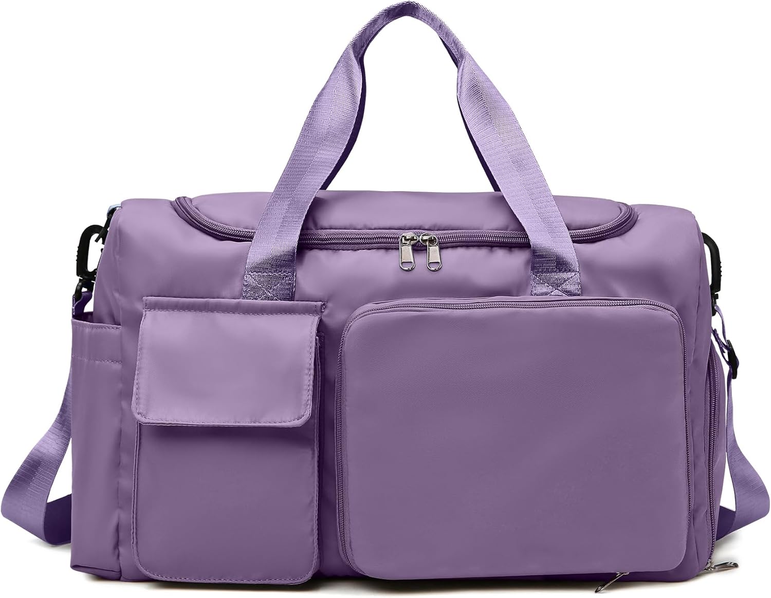Gym Bag, For Both Men and Women, Foldable, With Shoe Compartment and Wet/Dry Compartment V1258-DP02-C-632
