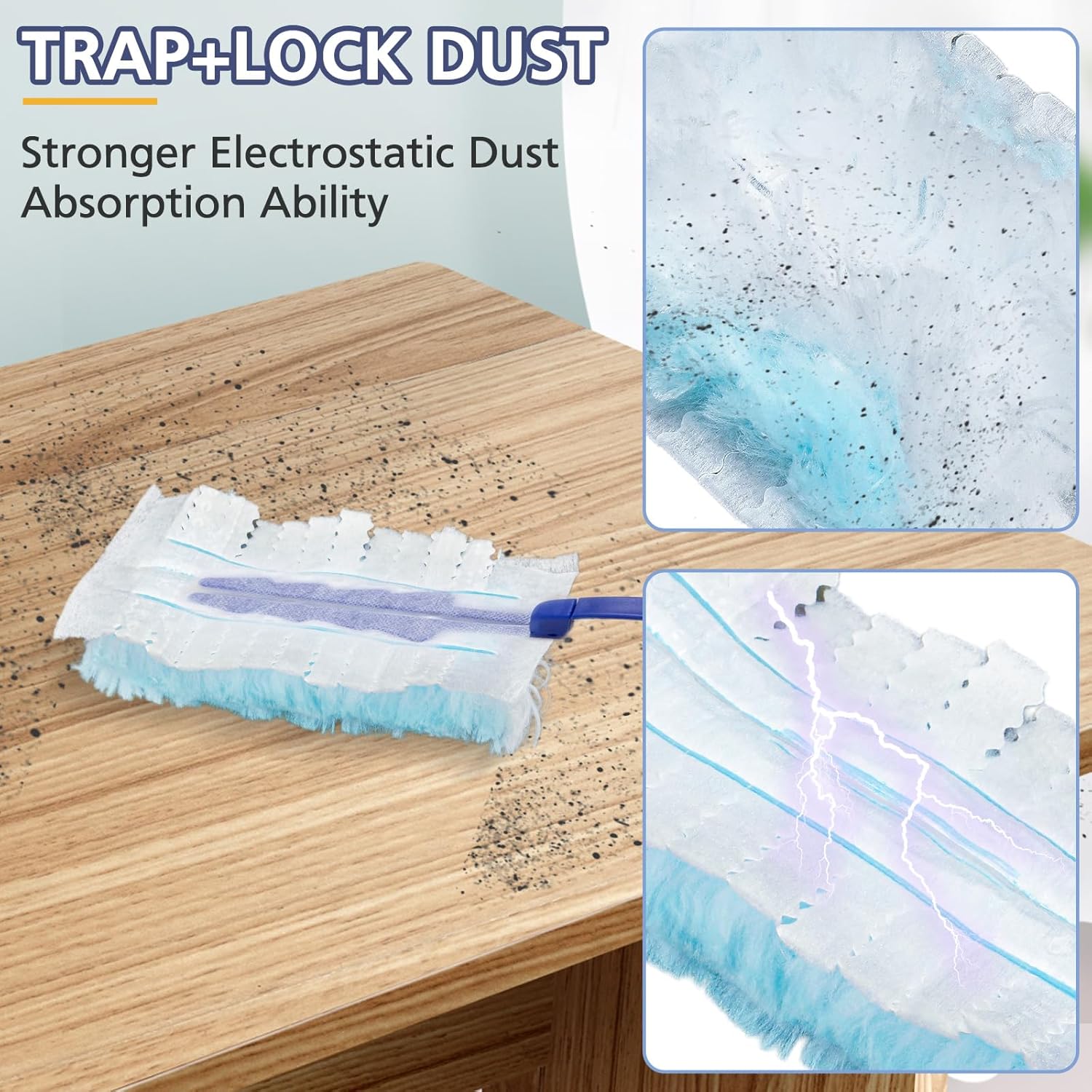 Duster Refills for Swiffer Dusters, 35 Count Disposable Duster Refill Heavy Duty Dusters Refills Replacement V1258-DP02-C-640