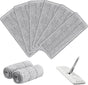 Flat Mop Head Replacement Pads Compatible with Joy-MOOP Mop and Bucket Set, Reusable Washable Squeeze V1258-DP02-C-644