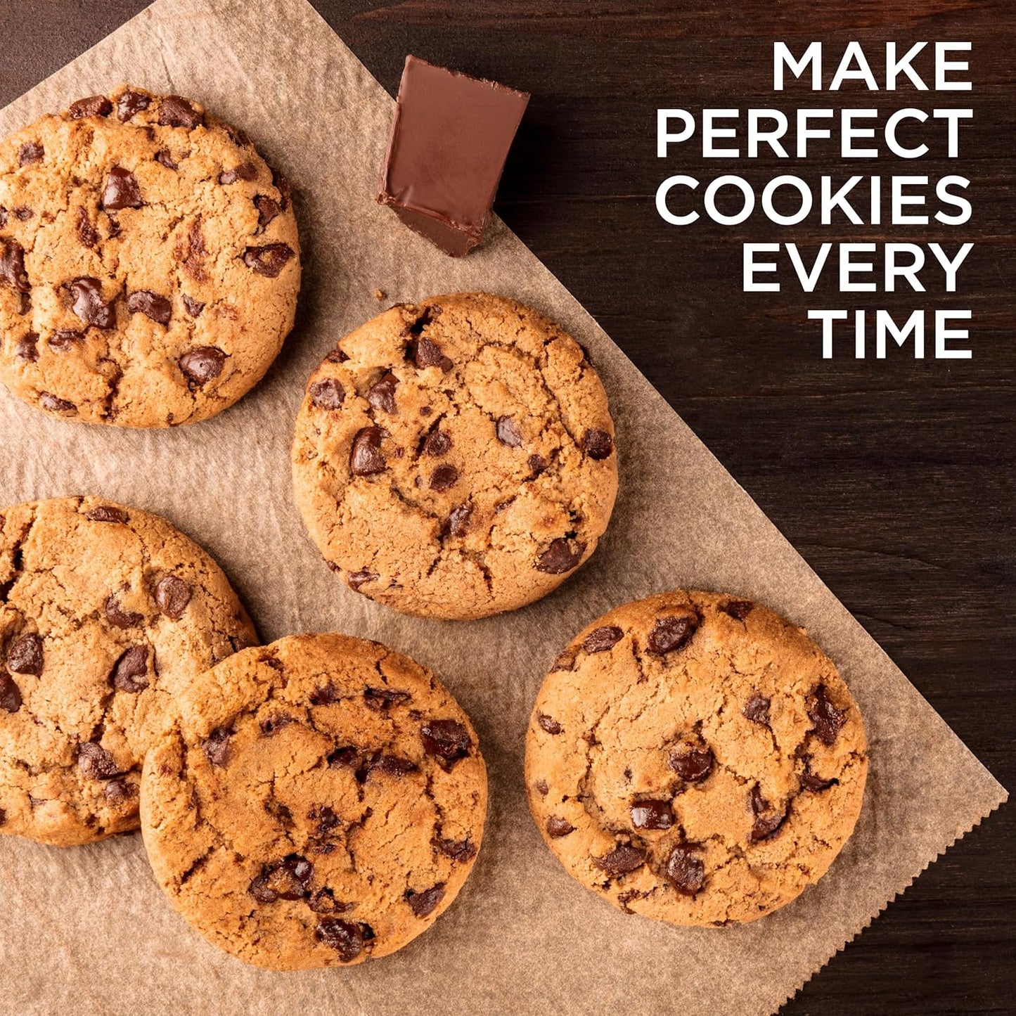 Social Chef Stainless Cookie Scoop Set - Small Cookie Dough Scooper for Great Cookies Sized Cookies - Small V1258-DP02-C-678