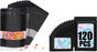 120pcs Mylar Bags for Food Storage+120pcs Holographic Packaging Bags V1258-DP02-C-716
