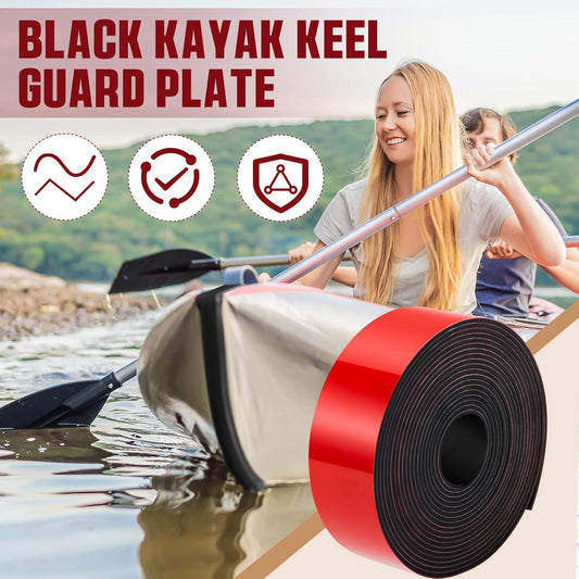 Amylove Kayak Keel Guard Self Adhesive DIY Kayak Keel Guard for Fiberglass Boat Protector Tape for Aluminum V1258-DP02-C-768