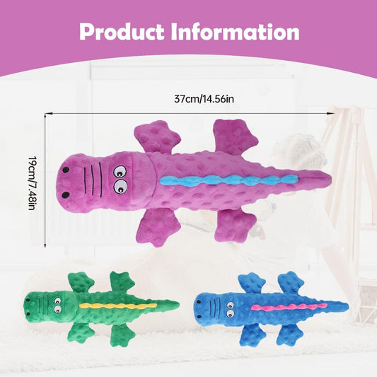 Interactive Dog Toys, 2026 New Cute Squeaky Chew Toys for Dogs, Durable Soft Plush with Squeaker Aggressive V1258-DP02-C-795