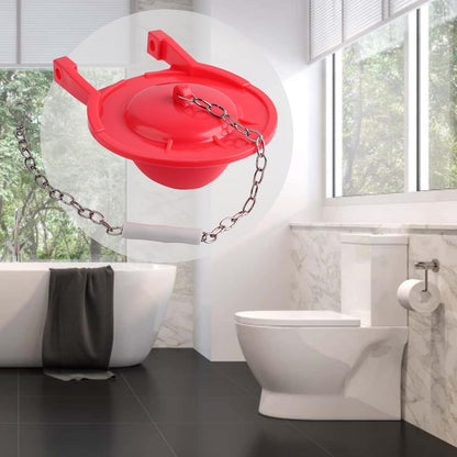 2 Pack Large 3-Inch Toilet Flapper Replacement Compatible with TOTO flapper Model G-Max, THU138S, THU175S and V1258-DP02-C-801