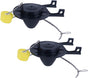 2 Pack 2-Inch Toilet Flapper Replacement Compatible with American Standard 7381129-200.0070A Universal V1258-DP02-C-806