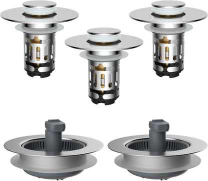Bathroom & Kitchen Sink Strainer V1258-DP02-C-811