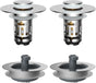 3 in 1 Bathroom & Kitchen Sink Drain Strainer V1258-DP02-C-812