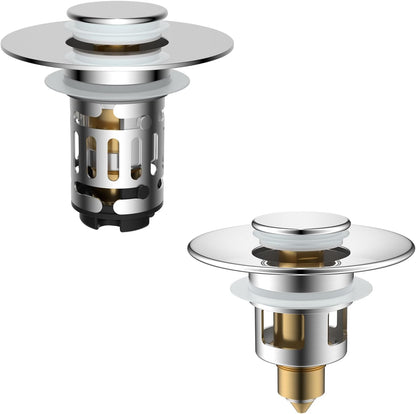 Upgraded 3 in 1 Bathroom Sink Drain Strainer V1258-DP02-C-819