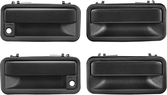 Exterior Door Handles Front/Rear Left & Right for Chevy C1500 C2500 C3500 K1500 K2500 K3500 GMC Yukon Tahoe V1258-DP02-C-850