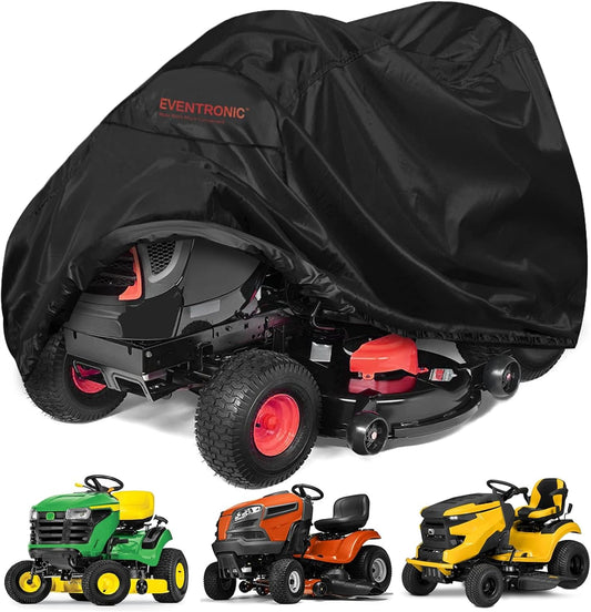 Riding Lawn Mower Cover, 54" Riding Lawn Tractor Cover Waterproof Heavy Duty Durable (420D-polyester oxford) V1258-DP02-C-867