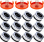Weed Eater String Compatible with Black+Decker, AF-100 0.065" Weed Wacker String Refill 360ft Automatic Feed V1258-DP02-C-868