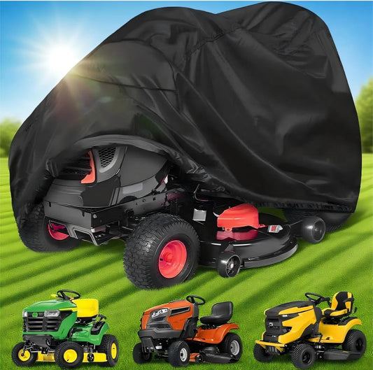 Riding Lawn Mower Cover, 54" Lawnmower Covers For Outdoor, 420D Polyester Oxford Lawn Mower Cover Waterproof V1258-DP02-C-870