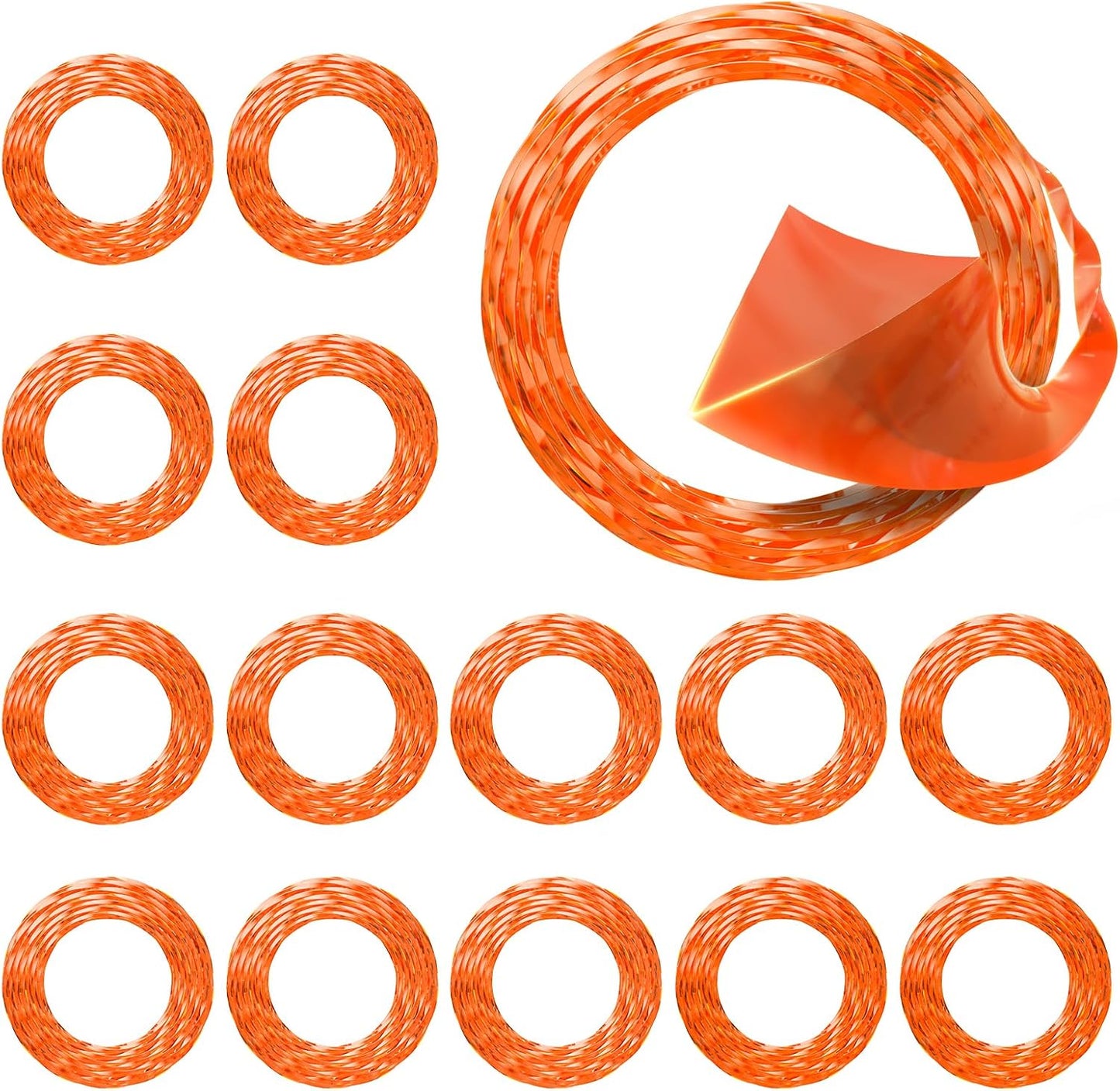 15 Pack AL2420P Replacement Twisted Trimmer Line Compatible with All 15" EGO 56-Volt String Trimmers Weed V1258-DP02-C-871