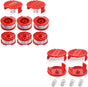 8 Pack CMZST0653 Weed Eater String and 4 Pack CMZST120SC String Trimmer Spool Compatible with Craftsman Weed V1258-DP02-C-878