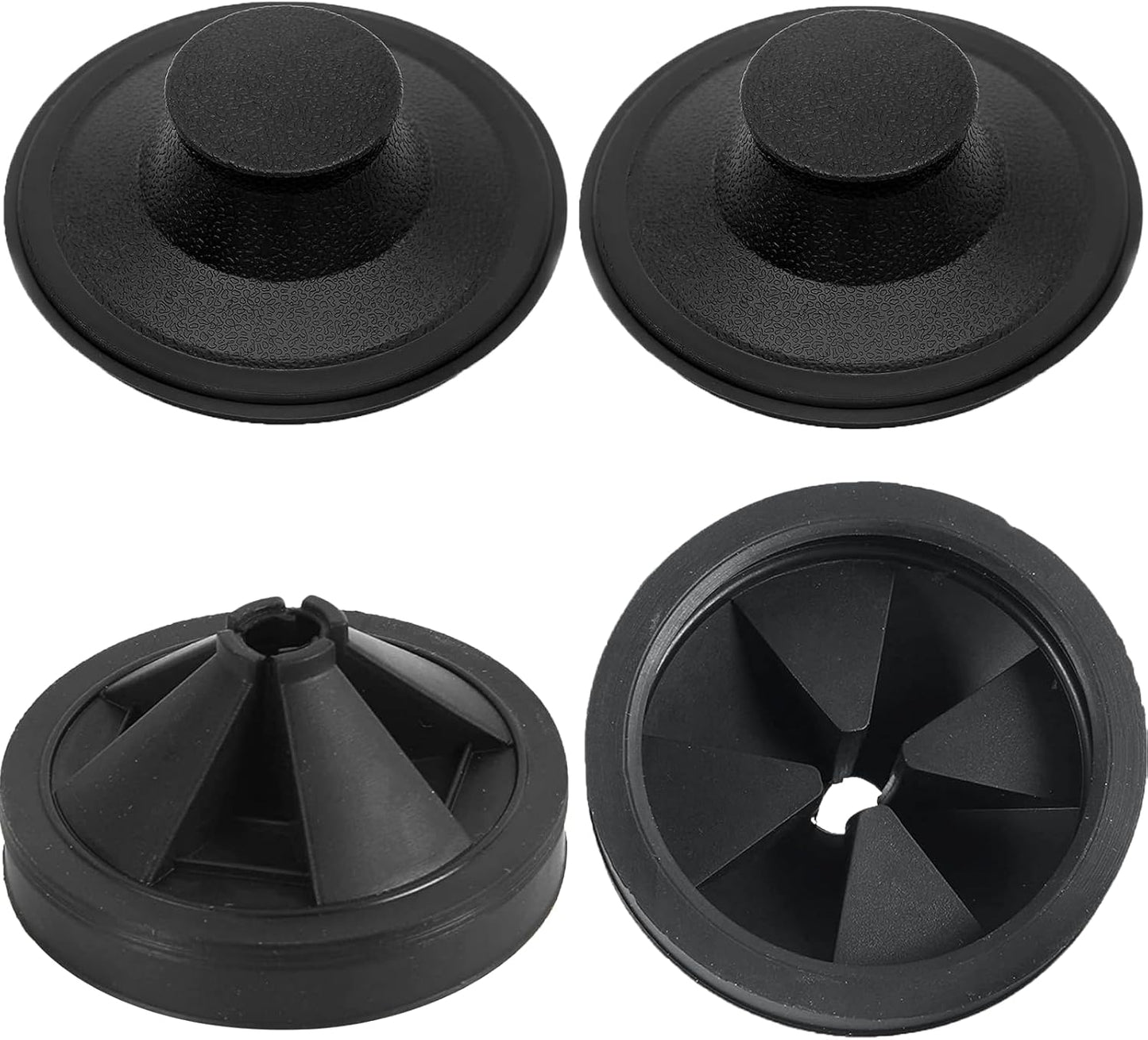 Rubber Sink Stopper and Garbage Disposal Splash Guard,Compatible with Insinkerator Garbage Disposal Parts V1258-DP02-C-921