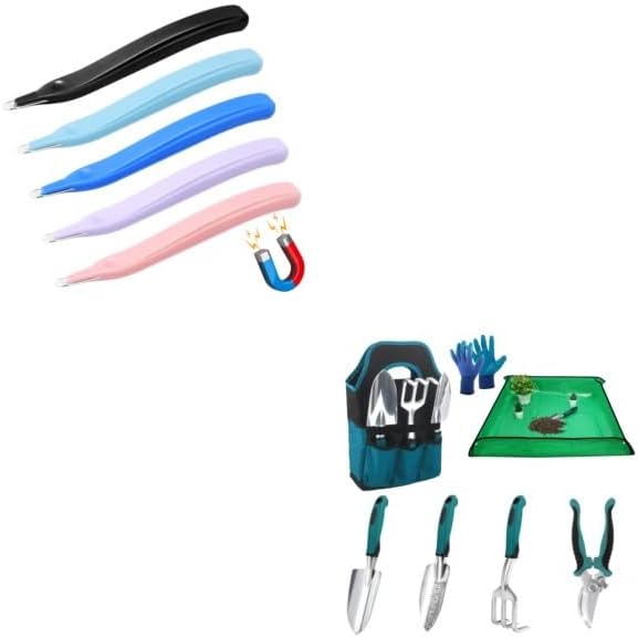 5 Pack Magnetic Staple Remover Tools, Professional Stapler Removers + Garden Tools Sets, Gardening Tool Set V1258-DP02-C-954