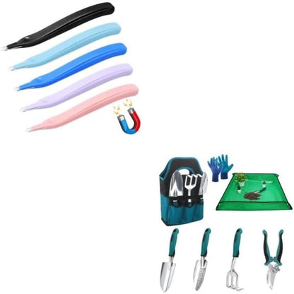 5 Pack Magnetic Staple Remover Tools, Professional Stapler Removers + Garden Tools Sets, Gardening Tool Set V1258-DP02-C-954