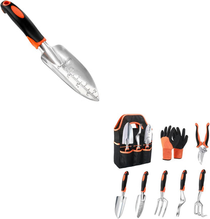 Garden Shovel Trowel Garden Tool with Measurement Mark + V1258-DP02-C-957