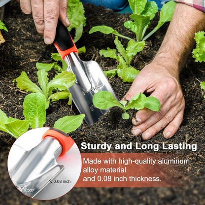 Garden Shovel Trowel Garden Tool with Measurement Mark + V1258-DP02-C-957