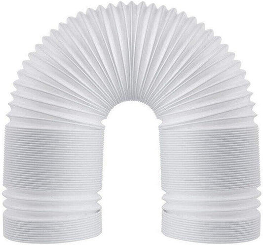 Air Conditioner Exhaust Vent Hose - 5.9" Diameter, 59" Length, Angooni Universal Counter-Clockwise Thread Air V1258-DP02-C-96