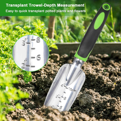 Garden Tools Set, 3 Pack Heavy Duty Gardening Tools Set Include Garden Shovel + Garden Tool Set, 2 Pack Heavy V1258-DP02-C-973