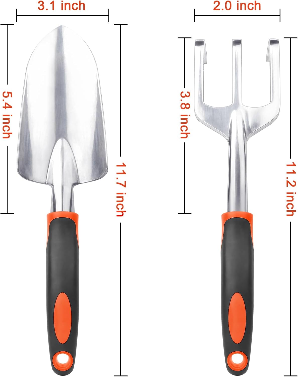 Garden Tools Set, 3 Pack Heavy Duty Gardening Tools Set + Garden Tool Set, 2 Pack Heavy Duty Gardening Tools V1258-DP02-C-975