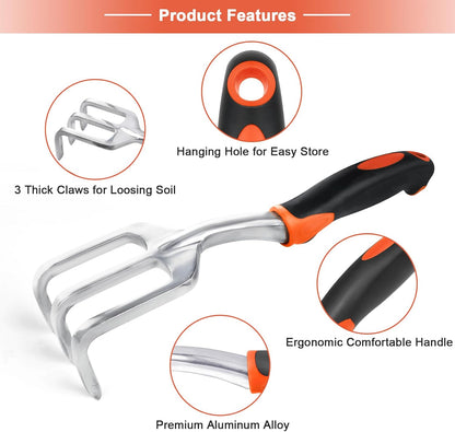 Garden Tools Set, 3 Pack Heavy Duty Gardening Tools Set + Garden Tool Set, 2 Pack Heavy Duty Gardening Tools V1258-DP02-C-975