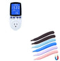 Upgraded Watt Power Meter Plug Home Electrical Usage Monitor Consumption + 6 Pack Magnetic Staple Remover V1258-DP02-C-978